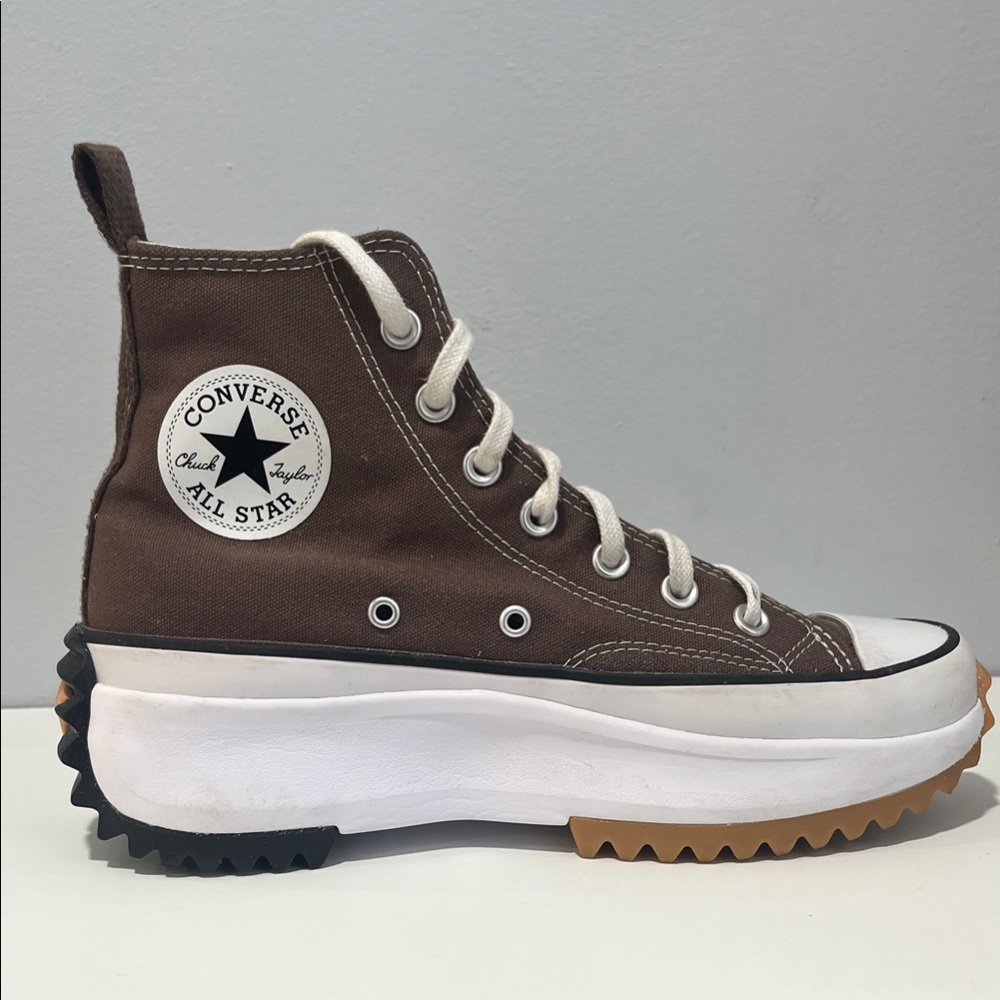 Converse Brown Platform High-Tops